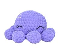 Dotty Design Knitty Critters - Yarnnimals - Ollie The Octopus | Beginner-Friendly Crochet Craft Kit with Recycled Yarn