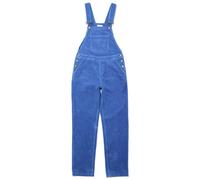 Dotty Dungarees Adult Blue Chunky Cord Dungarees M (Uk 10/12) Blue M