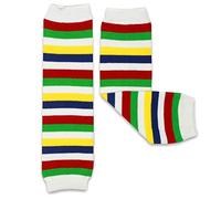 Dotty Fish Leg Warmers for Babies & Toddlers, One Size - Primary Stripes