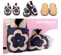 Dotty Fish Soft Sole Leather Baby Shoes Toddler Infant Girls/Boys 0-6mth- 4-5yrs