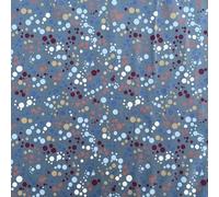 Dotty Polka Dot Printed Cotton Elastane Spandex Stretch Jersey Dress Craft Fabric for Dresses Tops Skirts Leggings Crafts | 55" - 140 cm Wide (per Metre, Green)