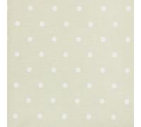 Dotty Sage Green Polka Dot Oilcloth Wipe Clean Tablecloth Round - 100cm (39") Diameter