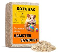 DOTUHAO 1LB Hamster Bedding, Sawdust, Wood Shavings, Pine Shavings, Guinea Pig Bedding, Rabbit Bedding, Rat Bedding, Small Animal Bedding, Pet Bedding, Wood Chips for Pets
