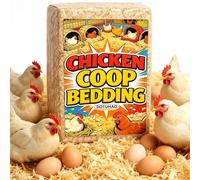 DOTUHAO 4 LB Pine Shavings, Wood Shavings, Chicken Coop Bedding, All Natural Chicken Coop, Chickens Bedding, Small Animal Pine Beddings for Pet Guinea Pigs, Rabbits, Hamsters, Gerbils (4 LB)