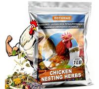 DOTUHAO Chicken Herbs for Backyard Chickens, Natural Plant Based Poultry Mix, Supports Daily Wellness, Feather Health and Steady Egg Production for Daily Home Backyard Flock Raising (16 Oz)