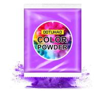 DOTUHAO Color Powder - 1 LB Purple Color Run Powders, Holi Powder, Perfect for Colored Toss, and Car Burnout, Holi Festival, Parties, Colors Wars, Fun Runs, Summer Camps, Festivals (Purple,1 LB)