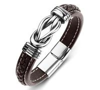 DOTUIARG Braided Urn Bracelet for Ashes Stainless Steel Cremation Memorial Bracelet for Human Dog Keepsake Gift