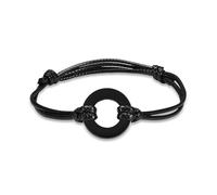 DOTUIARG Circle of Life Urn Bracelet for Ashes Loved Ones Cremation Keepsake Jewelry Adjustable Wristband Memorial Bangle for Women Men