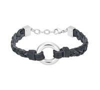 DOTUIARG Circle of Life Urn Cremation Bracelet for Ashes Memorial Jewelry Black Wrist Band Bangle Keepsake