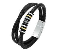 DOTUIARG Cremation Jewelry Braided Urn Bracelet for Ashes for Men Boys Mens Handmade Braided Rope Double-Row Urn Bracelet