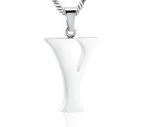 DOTUIARG Cremation Jewelry Letter A~Z Urn Necklace for Ashes Holder Keepsake Memorial Loved One