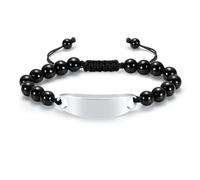 DOTUIARG Cremation jewelry urn bracelet, women's and men's souvenir, cufflinks bracelet, woven wristband, men's bracelet