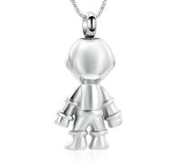 DOTUIARG Cremation Jewelry Urn Necklace for Ashes for Men Memorial Ashes Keepsake Urn Jewelry