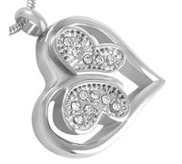 DOTUIARG Cremation Urn for Ashes Animal Butterfly Memorial Urn Pendant Necklace Charms