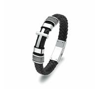 DOTUIARG Cross Cremation Urn Bracelet for Ashes Memorial Ash Jewelry Urn Bangles Locket Keepsake Bracelet for Men