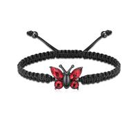 DOTUIARG Crystal Butterfly Urn Bracelet Cremation Jewelry Ashes Keepsake Memorial Bracelet For Pet Ashes Bangle Pendant