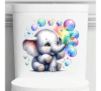 DOTUIARG Cute Elephant Bubble Stickers, Wall for Home, Cabinet, Door,Refrigerator Decoration,Car Decals