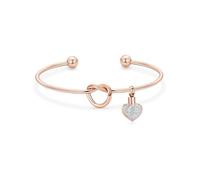 DOTUIARG Heart Urn Bracelet for Ashes Crystal Cremation Jewelry Stainless Steel Memorial Human Ashes Keepsake Bracelet for Women Men