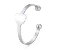 DOTUIARG Openable Screw Ball Stainless Steel Cremation Jewelry Bracelet with Heart Urn Bangle for Ashes