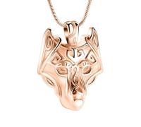 DOTUIARG Pendant Cremation Jewelry Stainless Steel Memorial Urn Necklace Human Pet Ashes Holder Keepsake for Loved One