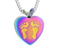 DOTUIARG Pet ashes cremation jewelry, stainless steel cross necklace, commemorative cremation urn, men's and women's