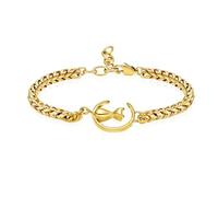 DOTUIARG Pet Cremation Jewelry Cat Urn Bracelet for Ashes Stainless Steel Adjustable Link Chain Memorial Bangle for Women Girls