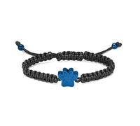 DOTUIARG Pet Urn Bracelet for Ashes Paw Print Cremation Jewelry Stainless Steel Keepsake Memorial Pet Dog/Cat Ash Bracelet for Men Women