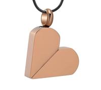 DOTUIARG Rainbow Pendant Urn Necklace Memorial Cremation Jewelry Funeral Engravable