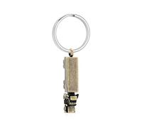 DOTUIARG Truck Cremation Keychain for Ashes Tractor Urn Pendant Key Ring Memorial Jewelry Funeral Keepsake Gift for Men