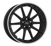 ALLOY WHEEL DOTZ SONOMA DARK 8X19 5X108 BLACK MATT/POLISHED LIP V88