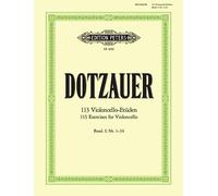 Dotzauer: 113 Exercises for Violoncello, Book 1 (Cello): Nos. 1-34 (EP5956) (Edition Peters)