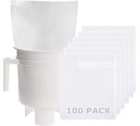 DOU Cold Brew Coffee Filter Bags - 100 Pack, Compatible with Toddy & Home Systems, White, 11.25''x 13''