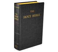 Douay-Rheims Bible (Large size) Flexible cover (Black Leather)