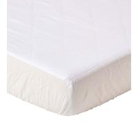 (Double (135 x 190 cm)) Organic 300 Thread Count Luxury Quilted Deep Fitted Mattress Protector