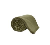 (Double 150x200cm, Sage Green ) Luxury Plain Fleece Hug Snug Blanket Lightweight