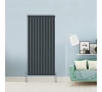 (Double-1800x680 mm) NRG Flat Panel Column Designer Radiator Heater Central Heating Rads Anthracite