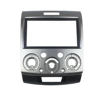 Double 2 Din Portable Radio Stereo Panel Fascia Dash Installation Trim Kit Face Plate B For F&ord For Everest For Ranger