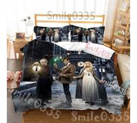 (Double(200cmx200cm), 15) Kids' Doctor Who 3D Bedding Set Quilt Duvet Cover Pillowcase Single Double King