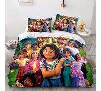 (Double-200x200cm, 1) Encanto Bedding Kids Single Double 3D Duvet Cover Set