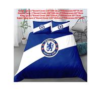 (Double(200x200cm)) Fans Chelsea For Single Double Bedroom Duvet Covers Bedding Gift Supplies Sets