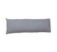 (Double 4.5Ft (54"), Grey) Long Bolster Body Pillow with Free Case Amigozone