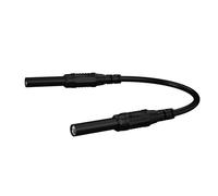 Double 4MM Port Guide 1M Bronze Leader Commercial 60V Direct Current 32A Capacity Permanent DAD Housing for Electronics Strong Probes