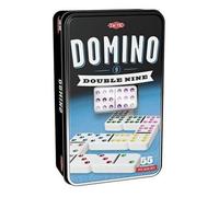 Double 9 Dominoes X 55 Tiles In Tin Board Game - Brand New Sealed
