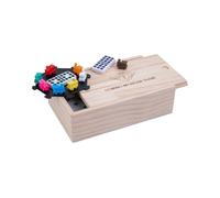 Double 9 Mexican Train Dominoes in Wooden Box (UK)