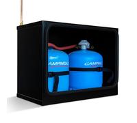 Double 904/907 Steel Camping Gas Safe Locker full kit with Camping gas regulator