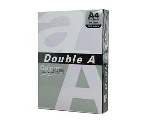 Double A A4 Size 80GSM High-Quality Pastel Bright Colour Copy Paper 500 Pieces