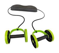 Double AB Roller Elbow Support - Double AB Roller Abdominal Exercise Machine, ABS Workout Equipment | Core Strength Training Wheel, Fitness Belly Toning Tool, Accessory Co