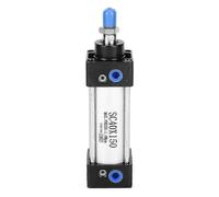 Double Acting Air Pneumatic Cylinder SC40x150 with Standard Aluminum Alloy Components
