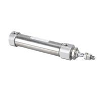 Double Acting Cylinder, CDJ2B Mini Small Type Single Rod Stainless Steel Air Cylinder Barrel 1 Piece(5 * 16MM)