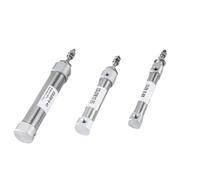 Double Acting Pneumatic Air Cylinder Mini Small CDJ2B Type Single Rod 10mm 12mm 16mm Bore 10mm 50mm 100mm 200mm Stroke CDJ2B16(CDJ2B10)